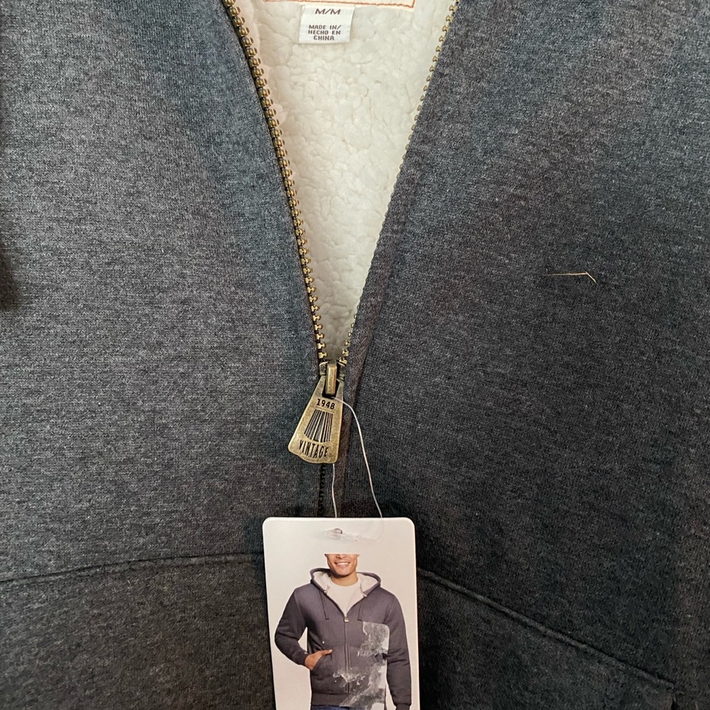 Vintage Half Zip Up. Size M